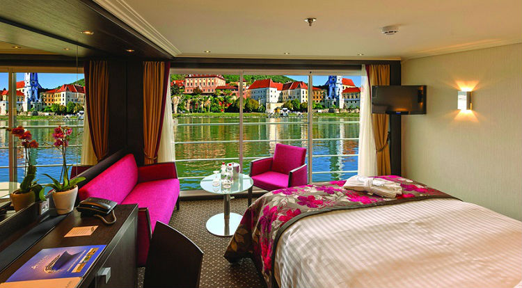 Panorama suite on-board Avalon Waterways