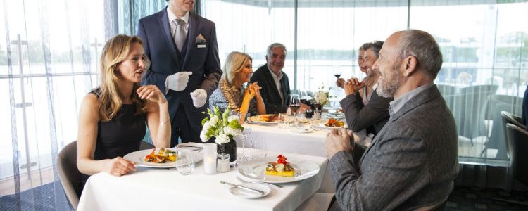 Dining on-board Scenic - River cruise