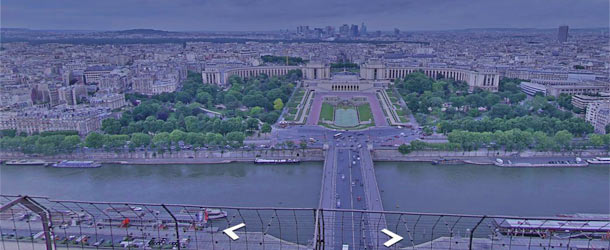 Paris google street view