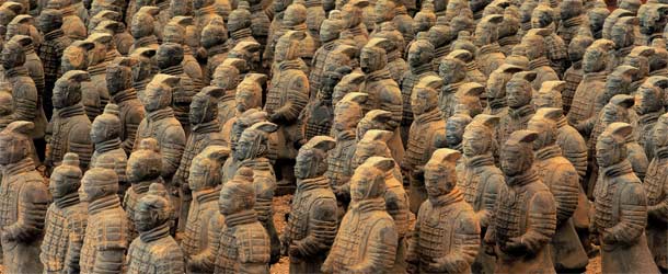 cruise to see the Terracotta Army