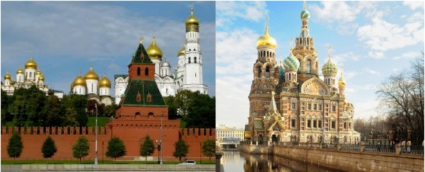 Moscow vs St Petersburg