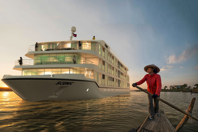 River cruise ship - Scenic Aura