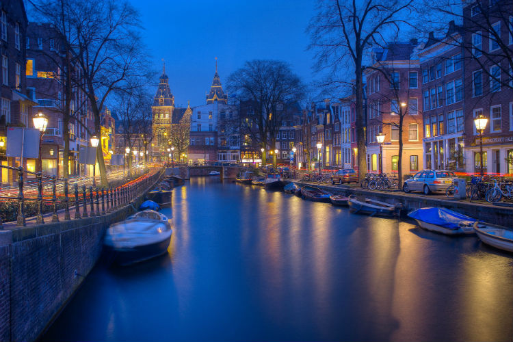 Amsterdam at night - Netherlands
