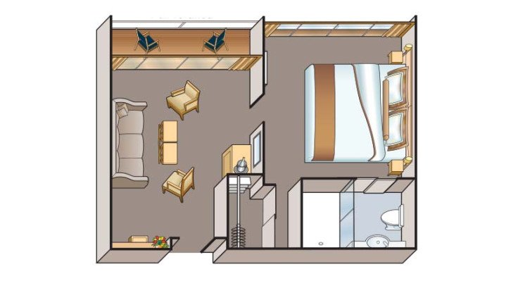 Veranda Suite floor Plan