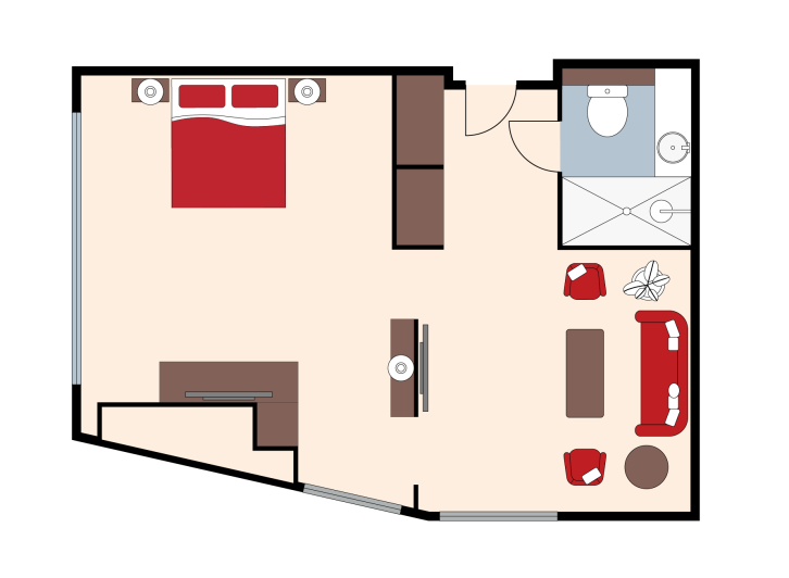 Pharoah Suite floor Plan