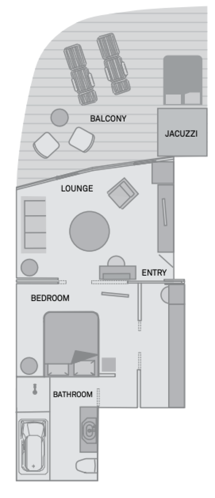 Royal Panorama Suite floor Plan